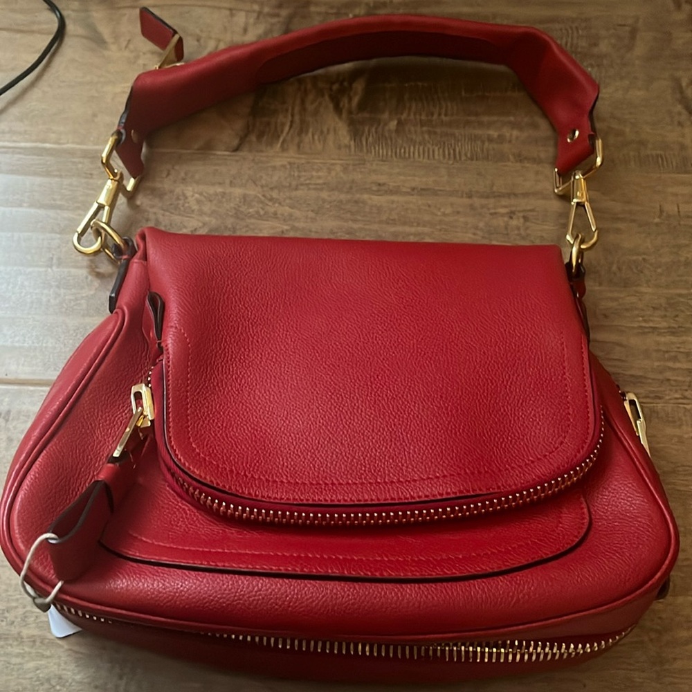 NWOT Tom Ford Jennifer bag red medium